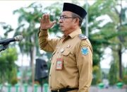 Apel Rutin Senin, Dipimpin oleh Kepala Dinas Kependudukan dan Pencatatan Sipil (Disdukcapil) Kabupaten Batang Hari