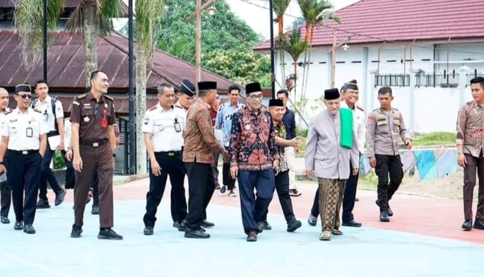 H. Bakhtiar Menghadiri Acara Peningkatan Kapasitas Pembinaan Anak Binaan Melalui Program Kolaborasi LPKA Kelas ll Muara Bulian dengan Bapas Kelas l Jambi