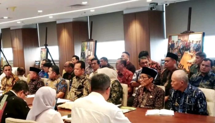Wakil Bupati H.Bakhtiar., SP Menghadiri Audensi Bersama Menteri Perumahan dan Pemukiman Republik Indonesia