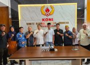 Ketum KONI Jambi terima audiensi Pengprov Forki Jambi