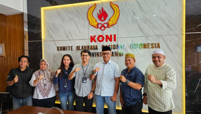 Pertemuan Antara Jasindo Jambi dan Pengurus KONI Jambi, Untuk Mengasuransikan Para Atlet dan Pelatih