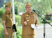 Wali Kota, Dr.Maulana, Pimpin Apel Gabungan ASN se-Kota Jambi, Tegaskan Kebersihan dan Keamanan Menjadi Prioritas Utama