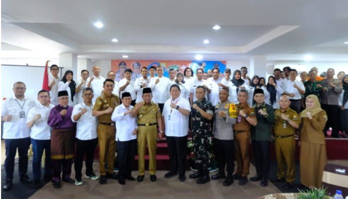 Wagub Sani Kukuhkan Pengurus FPRB Provinsi Jambi, Perkuat Kolaborasi Pengurangan Risiko Bencana