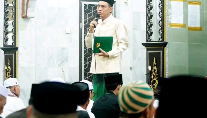 Bupati Batang Hari, Mhd. Fadhil arief, Sholat Idul Fitri 1447 H di Mesjid Agung Al-Muhajirin Komplek Air Panas 