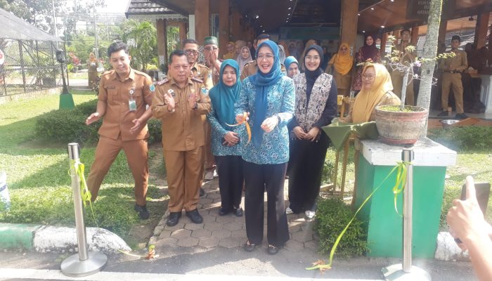 Zulfa Fadhil Membuka Secara Langsung Bazar UP2K PKK : OPD Suport Produk Olahan UMKM