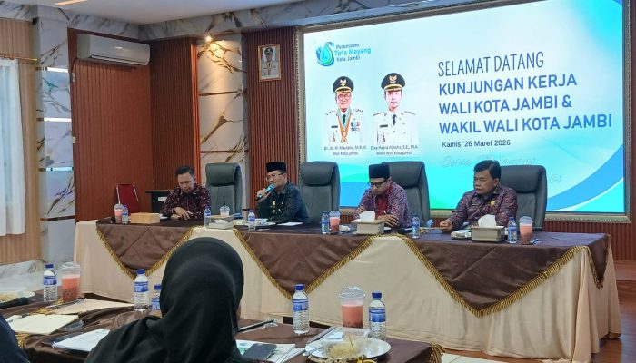 Tarif Air Belum Naik, Wali Kota Jambi Tekankan Peningkatan Layanan Perumdam Tirta Mayang   
