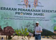Hadiri Penanaman Pohon Serentak, Robinson Minta Semua Elemen Merawat