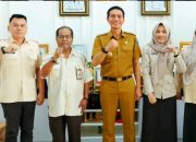 Bupati Batanghari Mhd.Fadhil Arief Menerima Kunjungan Audiensi dari UPTD PPD Bapenda Samsat Batang Hari