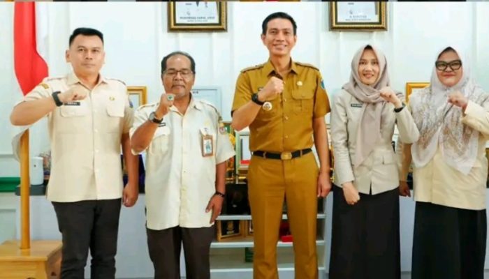 Bupati Batanghari Mhd.Fadhil Arief Menerima Kunjungan Audiensi dari UPTD PPD Bapenda Samsat Batang Hari