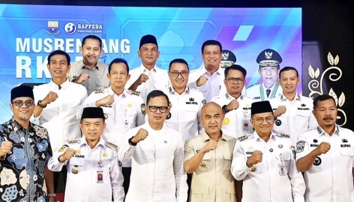 Bupati Batang Hari Mhd.Fadhil Arief menghadiri Musawarah Perencanaan Pembangunan RKPD tahun 2027 Provinsi Jambi