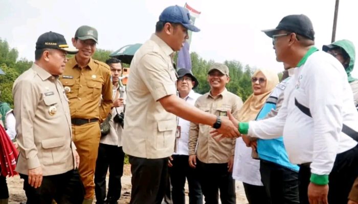 Wamen Pertanian RI. Dr. Sudaryono Menghadiri Program Pemerintah Pusat Ketahanan Pangan di Kabupaten Batang hari