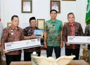 Bupati Batang Hari Mhd Fadhil Arief, Menerima Kunjungan Sekaligus Audiensi Bersama TVRI Jambi