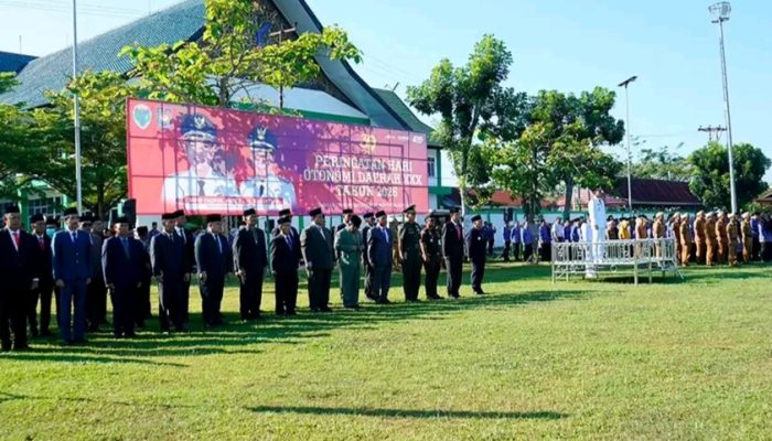 Upacara Peringatan Hari Otonomi Daerah Ke-XXX Tingkat Kabupaten Batang Hari Tahun 2026