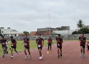 Menjalani Tes Fisik Jilid II Persiapan Kontingen Jambi menghadapi Pekan Olahraga Nasional (PON) Bela Diri 2026