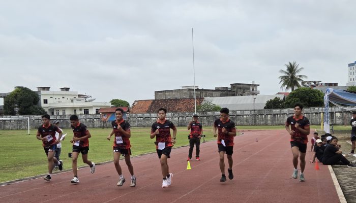 Menjalani Tes Fisik Jilid II Persiapan Kontingen Jambi menghadapi Pekan Olahraga Nasional (PON) Bela Diri 2026