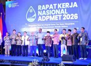 Wakil Bupat Batang Hari H. Bakhtiar menghadiri Acara Rapat Kerja Nasional ADPMET 2026