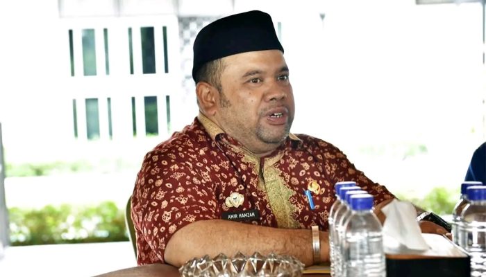 Kepala Dinas Komunikasi dan Informatika H. Amir Hamzah, SE, Menghadiri Rapat koordinasi terkait live Kegiatan Liga Pelajar se – Propinsi Jambi 