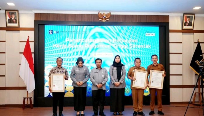 Pemerintah Kabupaten Batang Hari Terima Sertifikat Kekayaan Intelektual Komunal