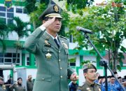 ‎Bupati Batang Hari Mhd. Fadhil Arief Bertindak Sebagai Inspektur Upacara Peringatan Tiga HUT Sekaligus
