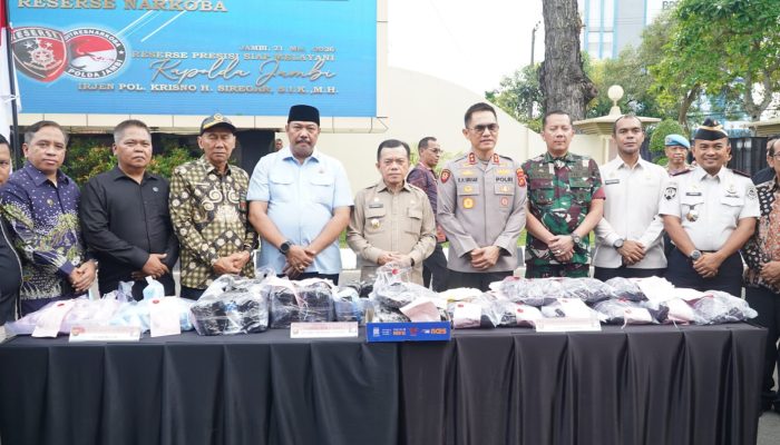 Gubernur Al Haris: Tidak Boleh Ada Ruang untuk Narkoba di Jambi