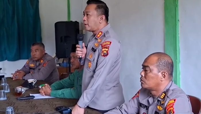 Kapolres Batang Hari Turun Langsung ke Lokasi Dugaan Peredaran Narkoba. Menyusul Aksi Warga