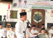 Bupati Mhd. Fadhil Arief melepas keberangkatan Jemaah haji Batang hari,  Kurangi godget Fokus Ibadah