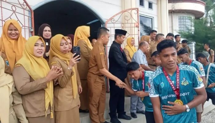 Sekwan Batang Hari Sambut Juara Liga IV Provinsi Jambi Persibri