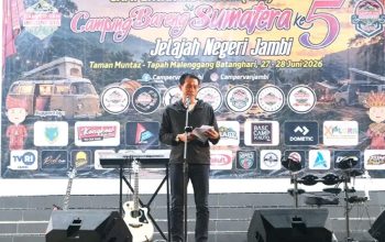 Mhd. Fadhil Arief Menghadiri sekaligus Membuka Acara Kegiatan Kemping Bareng Sumatra 