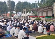 Salat Iduladha di Balaikota Jambi Berlangsung Khidmat, Maulana Doakan 838 Jamaah Haji Kota Jambi