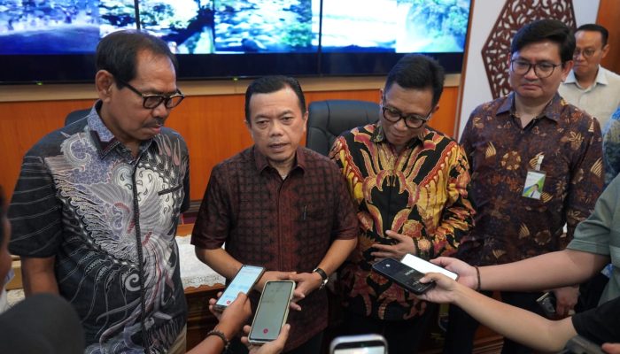 Gubernur Al Haris Terima Audensi Direktur Utama BPJS Ketenagakerjaan 