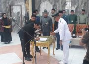Mhd. Fadhil Arief Lantik 106 Pejabat: Tegaskan jabatan ini Amanah, Bukan Sekadar Tempat Duduk. Jalankan dengan Penuh tanggung jawab