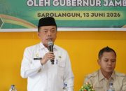 Ringankan Beban Korban Bencana, Gubernur Al Haris Salurkan 10.189 Ton Beras Cadangan