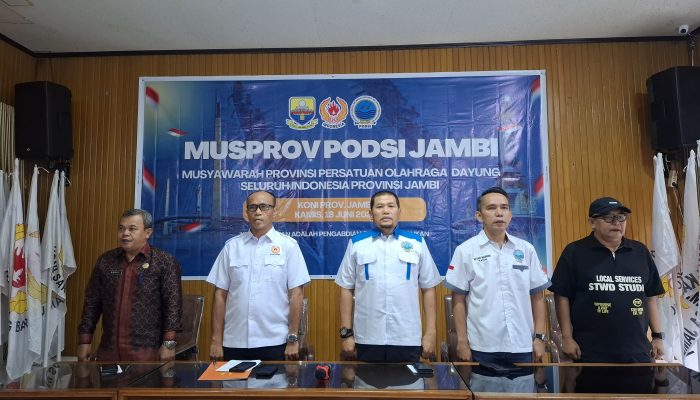 Musprov PODSI Jambi 2026-2030 Resmi Digelar, Suksesi Ketum Diwarnai Dua Calon Kuat