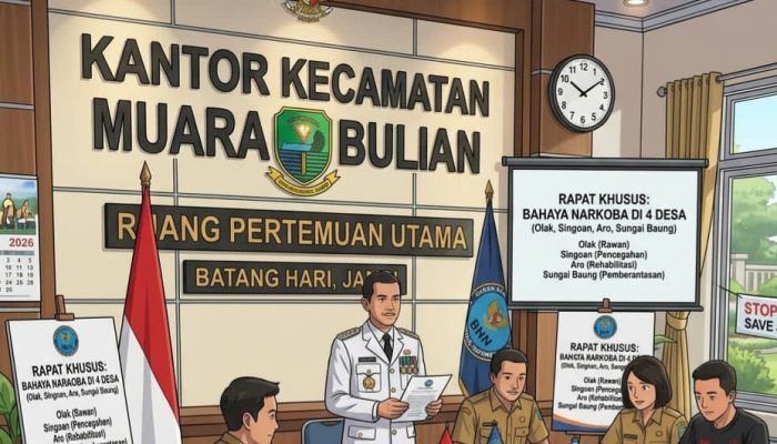 Hut Ke 76 Kecamatan Muara Bulian 4 Desa di Muara Bulian Darurat Narkoba,Kades Kompak Desak APH Bertindak