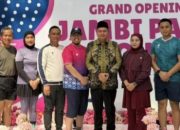 Jambi Padel Court Resmi Dibuka, Kemas Faried Dorong Warga Kota Jambi Aktif Berolahraga