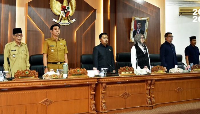 Rapat Paripurna DPRD Batang Hari Bahas Nota Pengantar KUA-PPAS APBD 2027
