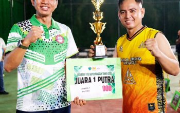 Final & Penutupan Liga Voli Batang Hari SuPer TANGGUH 2026 di Tutup Langsung Oleh Bupati Batang Hari Mhd. Fadhil Arief