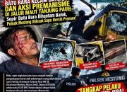 FORUM SUPIR ANGKUTAN BATU BARA KECAM BATUKAN DAN AKSI PREMANISME DI JALUR MAUT TANJUNG PAUH