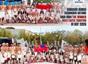 SANGGAR BUNGO SERANGKAI BATANG HARI RAIH THE WINNER – MOST EXOTIC TRADITION DI IICF 2026