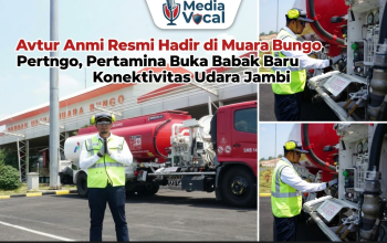 Avtur Resmi Hadir di Muara Bungo, Pertamina Buka Babak Baru Konektivitas Udara Jambi
