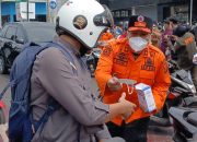 KEKERINGAN MENGINTAI, 100 RIBU MASKER DISIAPKAN PEMKOT JAMBI: WALI KOTA TURUN KE JALAN LINDUNGI WARGA