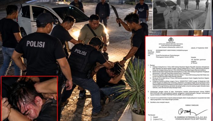Penganiayan Oknum Polisi Dilaporkan ke Propam Mabes Polri, Propam Jambi Turun Tangan