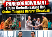 PANGKOGABWILHAN I Tinjau Karhutla Batang Hari, Status Tanggap Darurat Dievaluasi