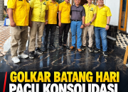 GOLKAR BATANG HARI PACU KONSOLIDASI, WAJAH MUDA MULAI KUASAI STRUKTUR PARTAI
