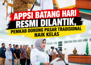APPSI Batang Hari Resmi Dilantik, Pemkab Dorong Pasar Tradisional Naik Kelas