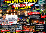 PETUGAS PERGI, TRUK BATU BARA KEMBALI! JALAN NASIONAL DIDUGA JADI ARENA “KUCING-KUCINGAN” DI SIMPANG PETE