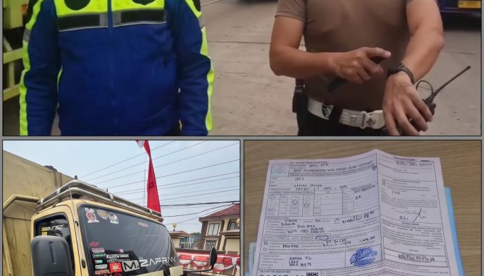 Kanit Turjagwali Lantas Polres Batang Hari Jelaskan Kronologi Penindakan Mobil BH 8063 YV