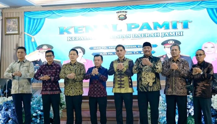 Bupati Batang Hari Hadiri Kenal Pamit Kapolda Jambi, Perkuat Sinergi Pemerintah dan Kepolisian