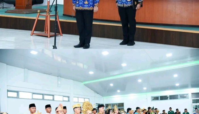 Sekda Mula P. Rambe Pimpin Upacara Hari Sumpah Pemuda ke-98 di Batang Hari