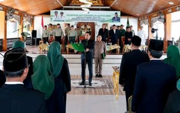Lantik Pejabat Fungsional dan Kepala Sekolah, Fadhil Arief Tekankan Sinergi Guru dan Orang Tua